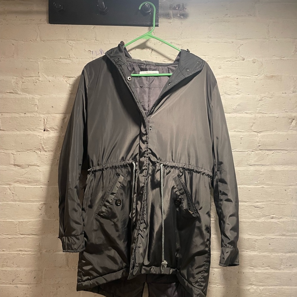 Gaudi lightweight nylon women’s hooded jacket size m